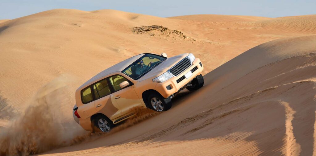 desert rally maneuver
