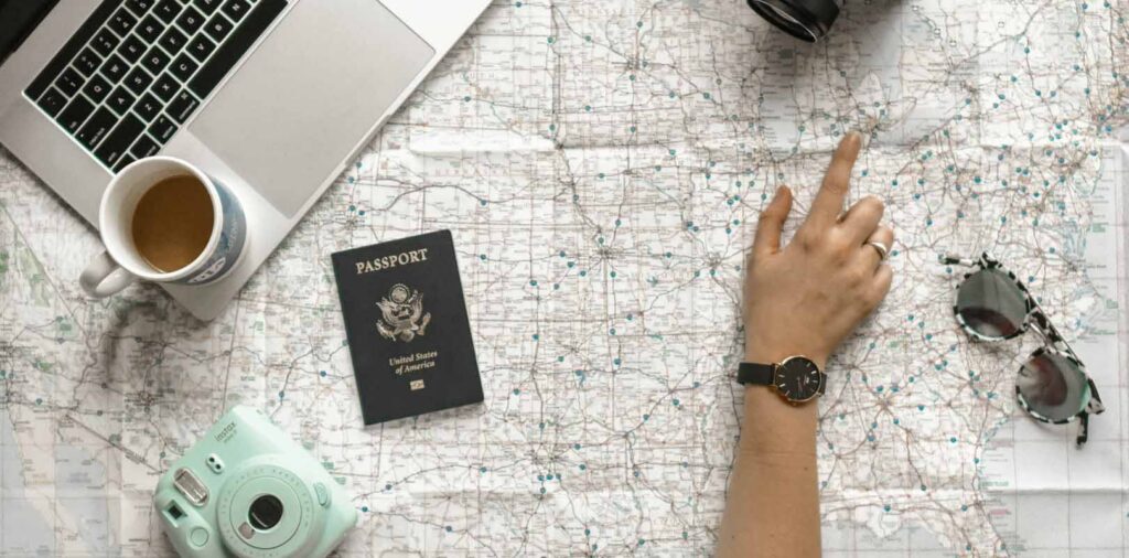 a Person focusing on travel preparation, Last Minute Flight Deals